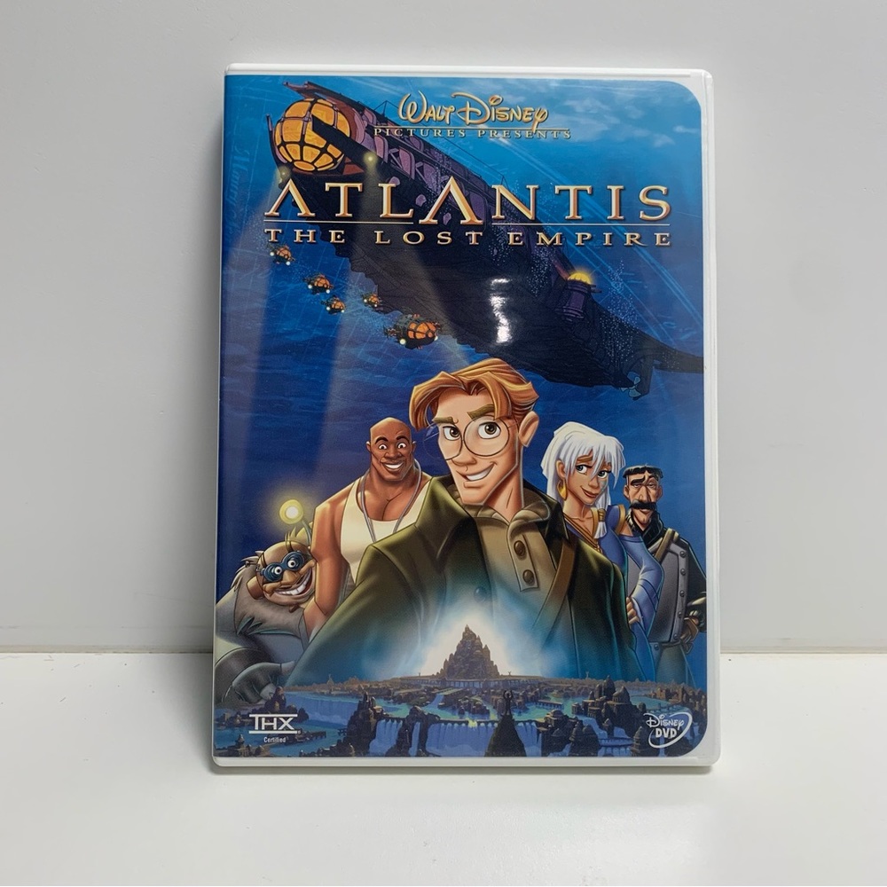 Atlantis the lost kingdom Disney DVD